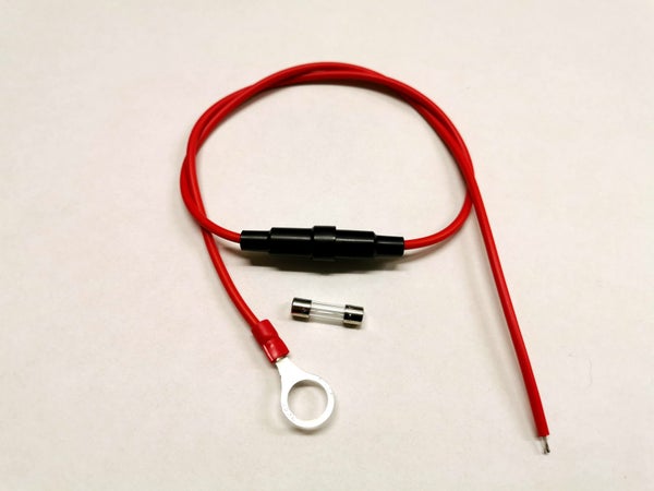 Akkumonitorin virtakaapeli,  BW