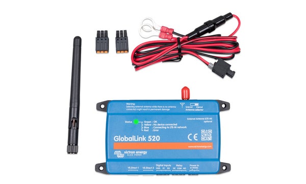 Victron GlobalLink 520 4G LTE-M j&auml;rjestelm&auml;tilan seurantalaite